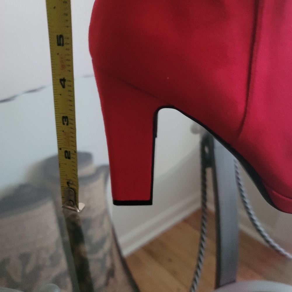 NIB Impo red wedge ladies boots size 11. - Picture 2 of 6